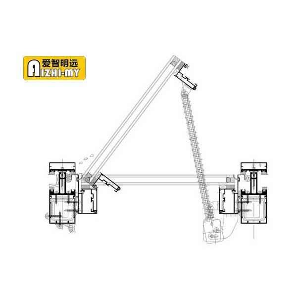 愛智LT型單條機安裝節點圖